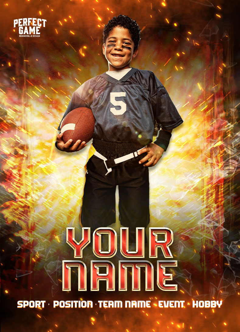 Football custom card template — Ember