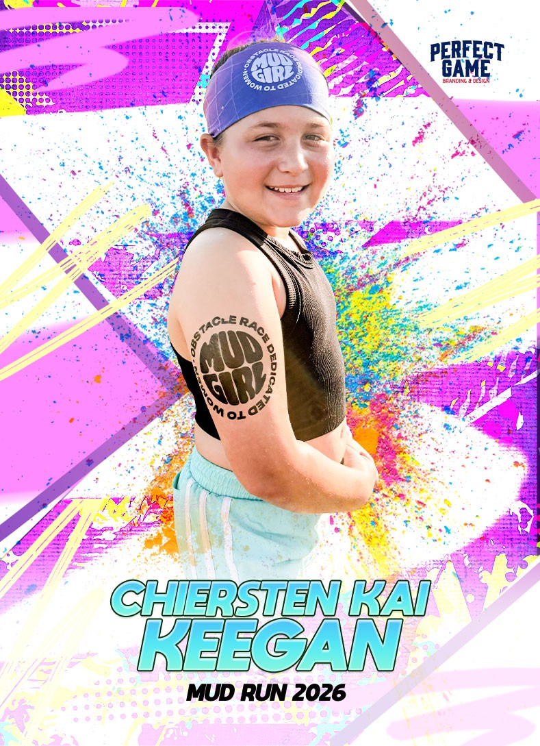 Mud Run custom card template — Trailblazer