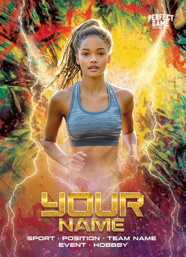 Athletics custom card template — Firestorm